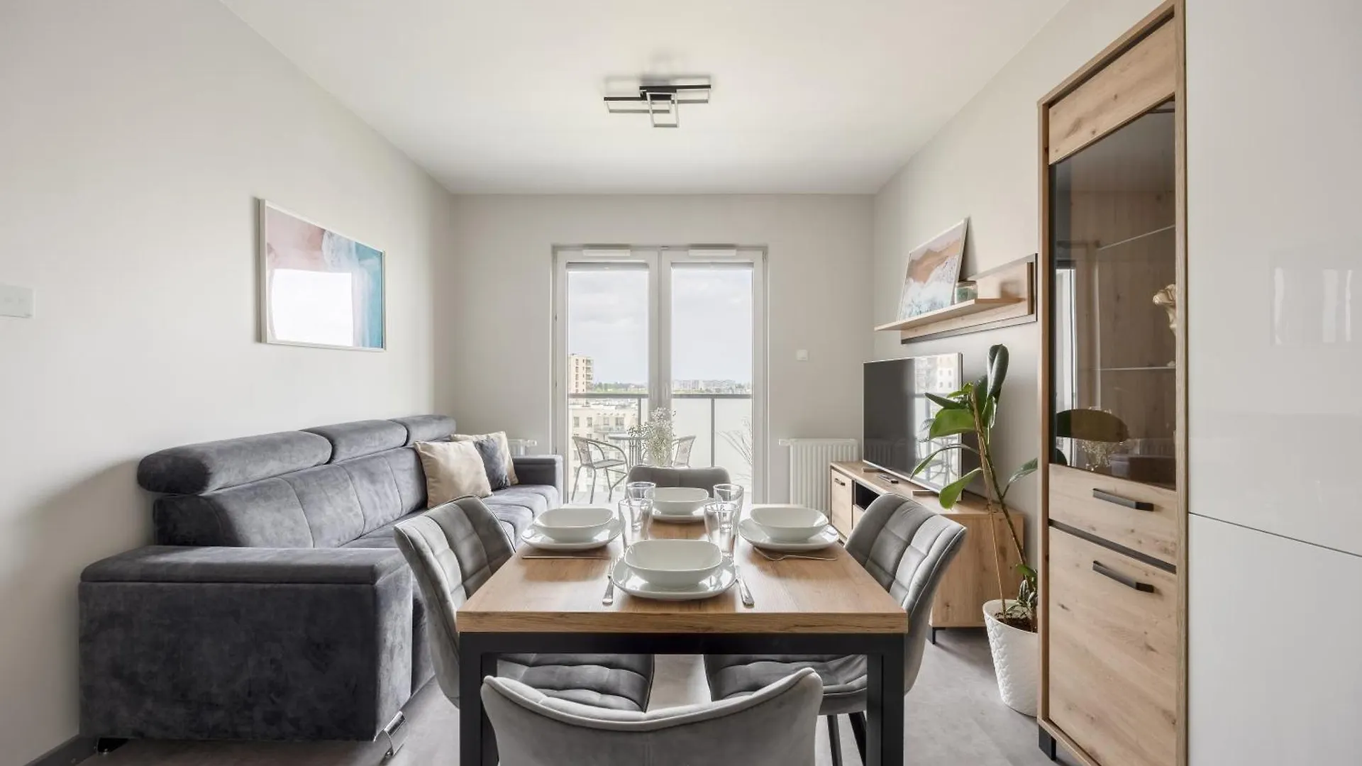 Lily Apart - Amber Expo And Stadium Apartment & Parking Gdansk Polonya